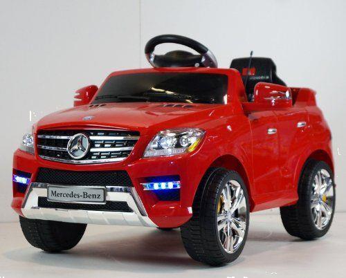 Grote foto mercedes ml350 rood 2x6v motoren afstandsbediening kinderen en baby los speelgoed