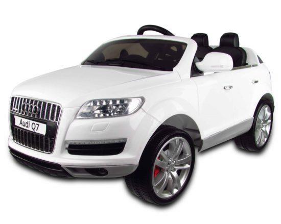 Grote foto audi q7 wit 2.4ghz 12v fm radio kinderen en baby los speelgoed