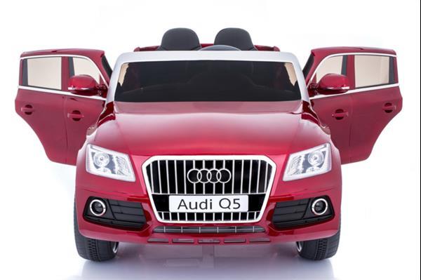 Grote foto audi q5 2.4ghz bordeaux rood rubberbanden kinderen en baby los speelgoed