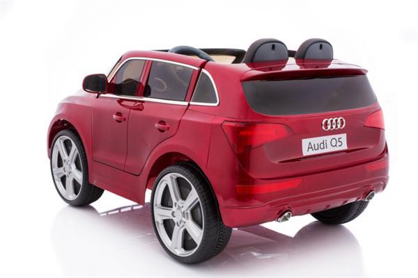 Grote foto audi q5 2.4ghz bordeaux rood rubberbanden kinderen en baby los speelgoed