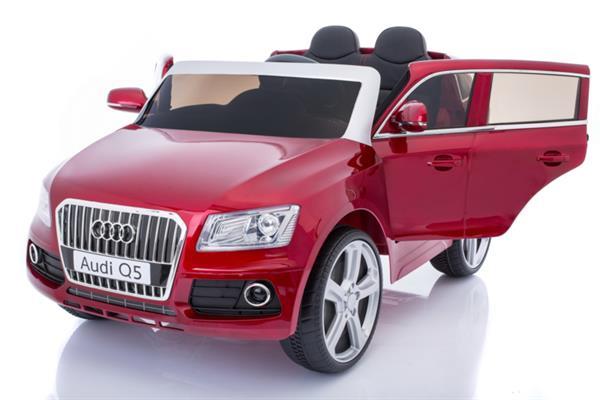 Grote foto audi q5 2.4ghz bordeaux rood rubberbanden kinderen en baby los speelgoed