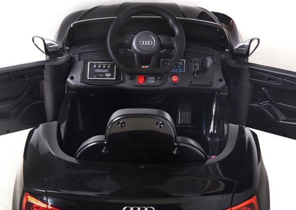 Grote foto audi s5 cabrio metallic zwart 12v kinderen en baby los speelgoed