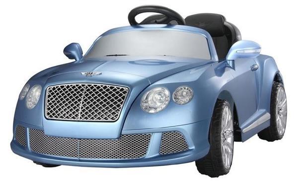 Grote foto bentley continental 12v metallic azur blue edition kinderen en baby los speelgoed