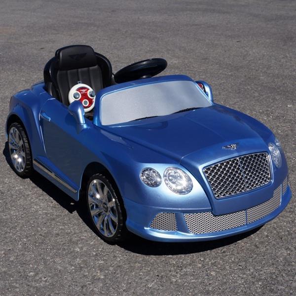 Grote foto bentley continental 12v metallic azur blue edition kinderen en baby los speelgoed