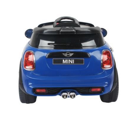 Grote foto mini cooper one 12v blauw kinderen en baby los speelgoed