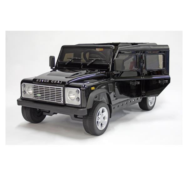 Grote foto land rover defender 12v metallic afstandsbediening kinderen en baby los speelgoed