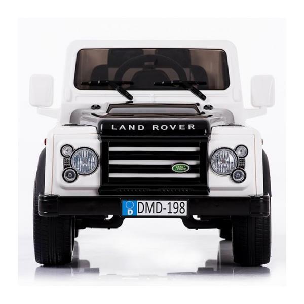 Grote foto land rover defender 12v metallic afstandsbediening kinderen en baby los speelgoed