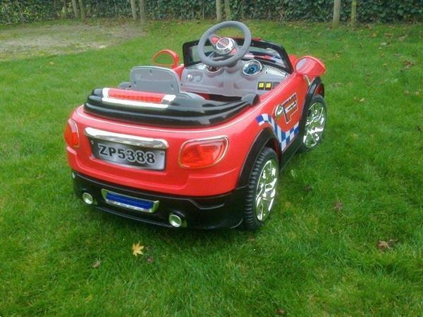 Grote foto mini cooper one 12v roze kinderen en baby los speelgoed