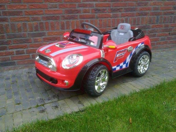 Grote foto mini cooper one 12v roze kinderen en baby los speelgoed