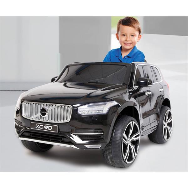 Grote foto volvo xc90 zwart metallic 12v10ah accu bleuthoot kinderen en baby los speelgoed