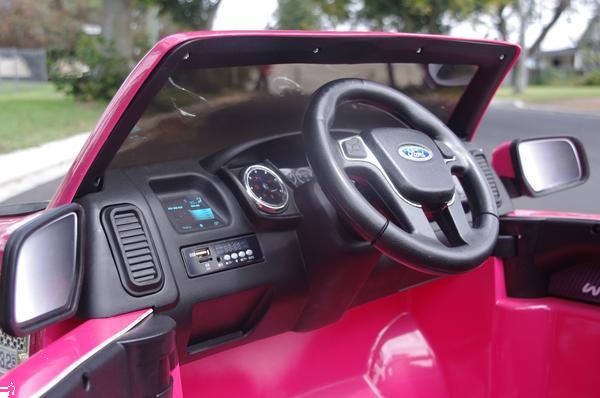 Grote foto ford ranger roze 12v full options 12v10ah kinderen en baby los speelgoed