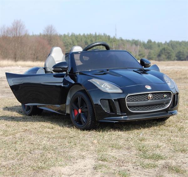 Grote foto jaguar f type 12v metallic zwart kinderen en baby los speelgoed