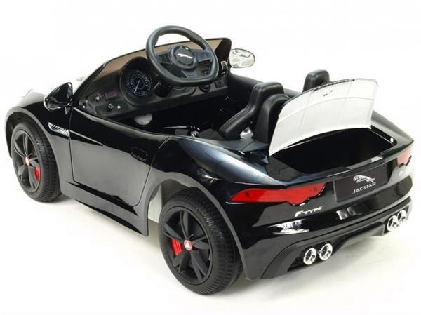 Grote foto jaguar f type 12v metallic zwart kinderen en baby los speelgoed