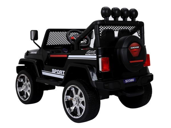 Grote foto jeep wrangler look 4x4 two tone leder bluethooth kinderen en baby los speelgoed