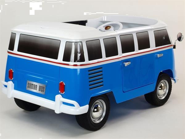 Grote foto volkswagen t1 sixties campervan 12v leder blauw 2 persoons r kinderen en baby los speelgoed