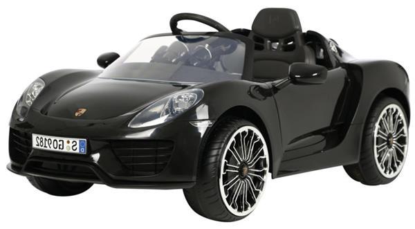 Grote foto porsche 918 spyder 12v zwart fm radio kinderen en baby los speelgoed