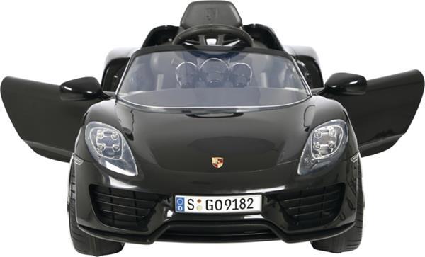 Grote foto porsche 918 spyder 12v zwart fm radio kinderen en baby los speelgoed