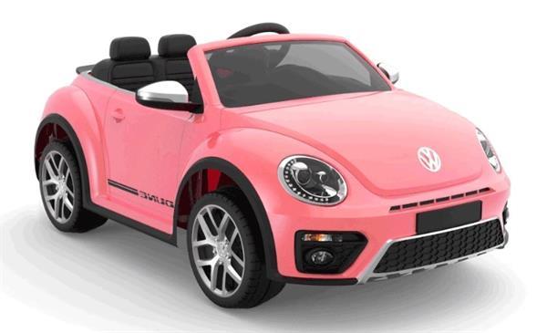 Grote foto volkswagen beetle dune roze 12v fm radio rubberband kinderen en baby los speelgoed