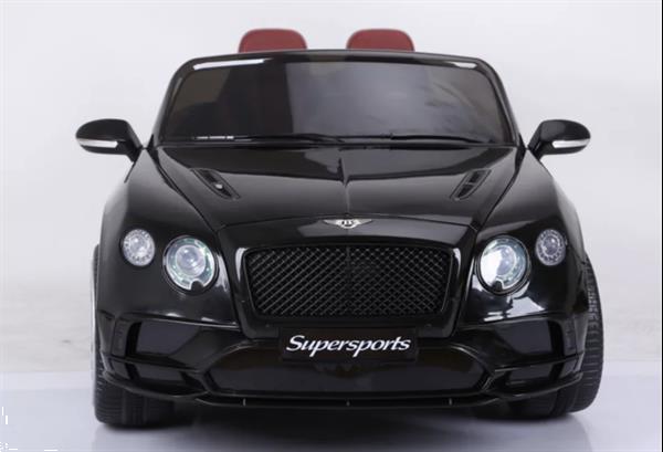 Grote foto bentley continental supersports metallic zwart leder veri kinderen en baby los speelgoed