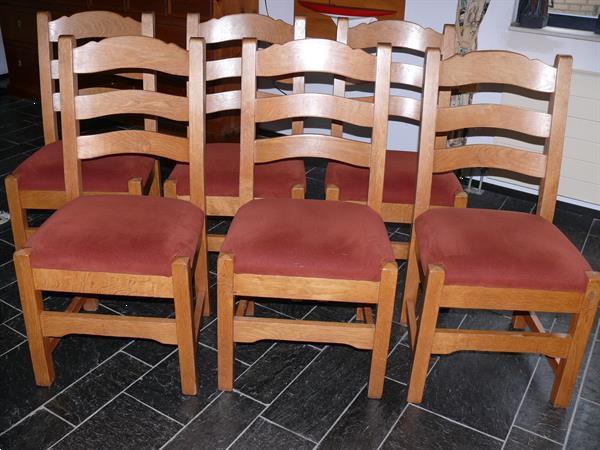 Grote foto eiken klooster stoelen huis en inrichting stoelen
