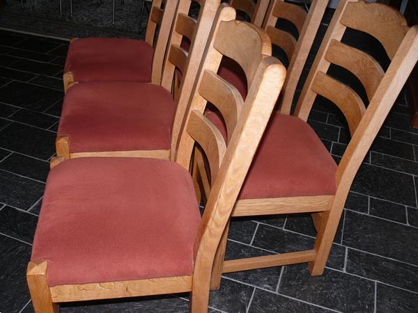 Grote foto eiken klooster stoelen huis en inrichting stoelen