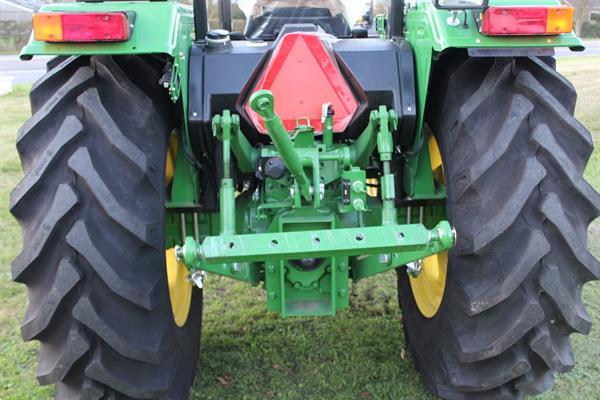 Grote foto john deere 5075e 4wd tractor agrarisch tractoren