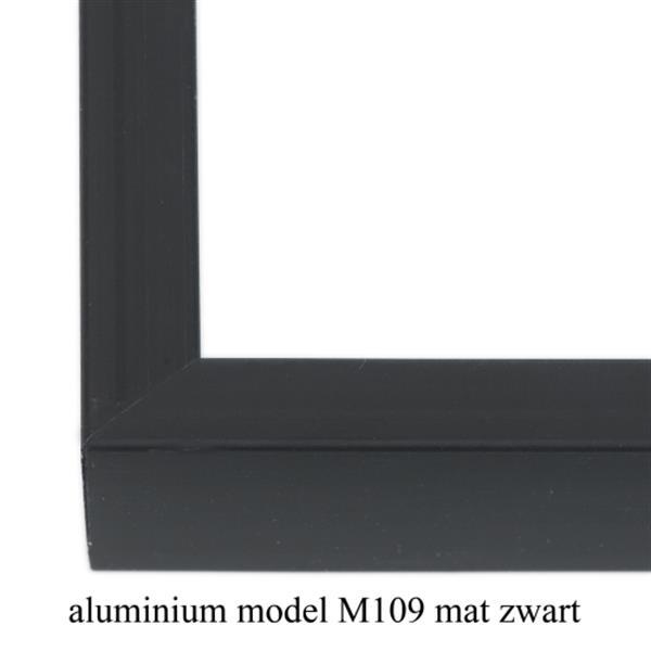 Grote foto wissellijst op maat aluminium backloader mat zwart huis en inrichting woningdecoratie