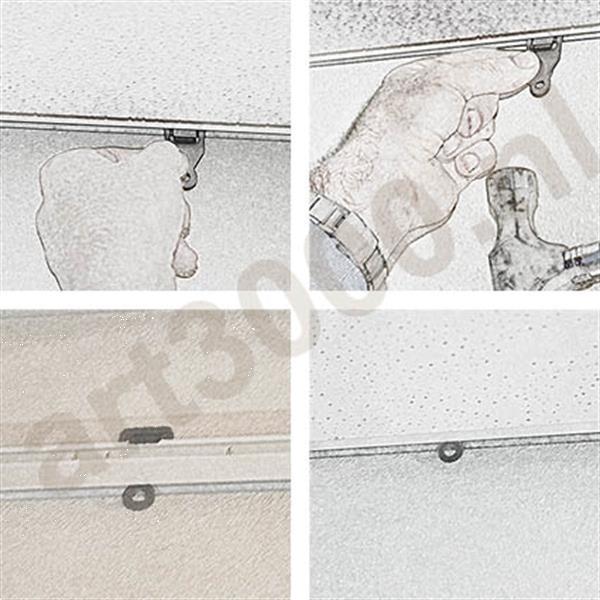 Grote foto plafond clips haken voor o.a. kantlat systeemplafond per 1 huis en inrichting woningdecoratie