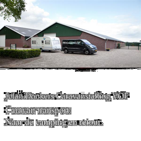 Grote foto aanhangerstalling bagagewagenstalling caravans en kamperen stalling