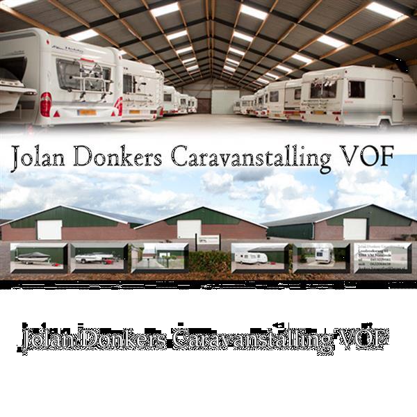 Grote foto aanhangerstalling bagagewagenstalling caravans en kamperen stalling