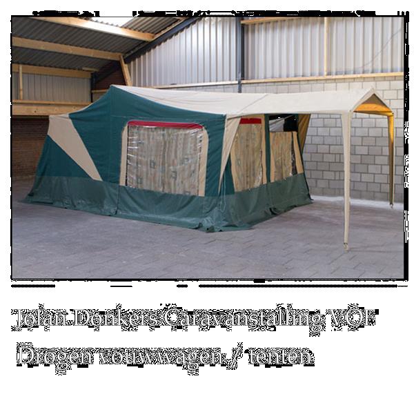 Grote foto luxe bagagewagen aanhanger vouwwagenstalling caravans en kamperen stalling