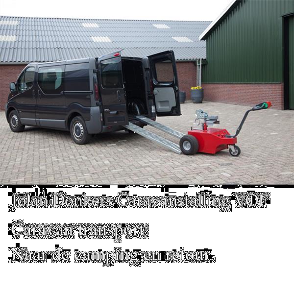 Grote foto professioneel caravantransport naar de camping caravans en kamperen overige caravans en kamperen