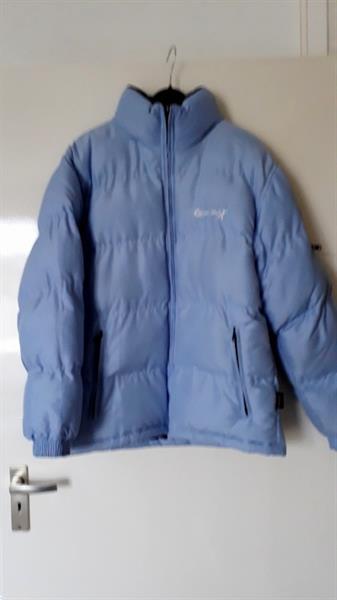 Grote foto te koop blauwe outdoor winterjas kleding dames jassen winter