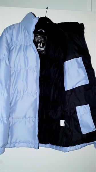 Grote foto te koop blauwe outdoor winterjas kleding dames jassen winter