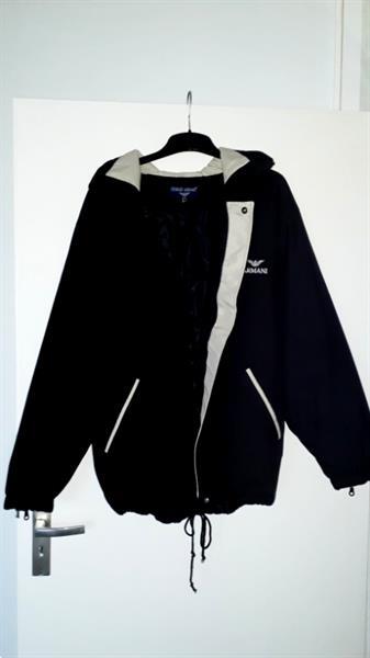 Grote foto te koop zwarte giorgio armani jas kleding dames jassen winter