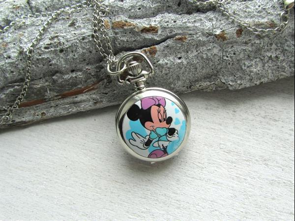 Grote foto horlogeketting mickey minnie mouse 6 soorten sieraden tassen en uiterlijk juwelen voor haar