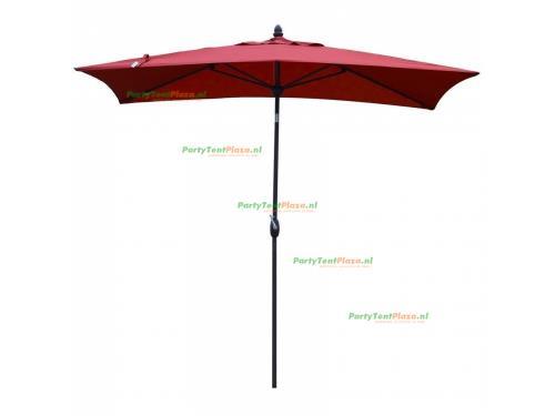 Grote foto sorara porto parasol 300 cm vierkant model incl beschermho tuin en terras overige tuin en terras