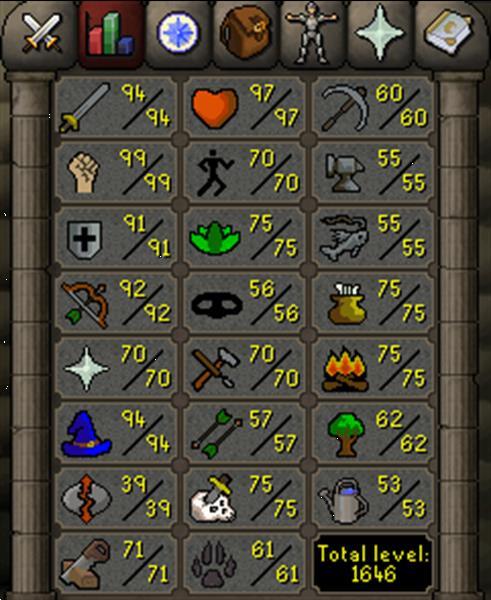 Grote foto osrs runescape account computers en software overige computers en software