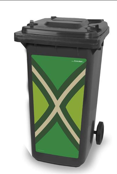 Grote foto achterhoekse vlag kliko sticker containersticker tuin en terras tuindecoratie