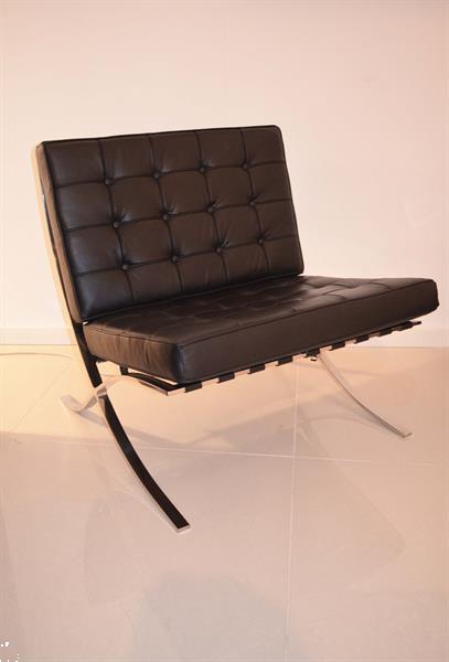 Grote foto premium barcelona chair volledig leer huis en inrichting stoelen