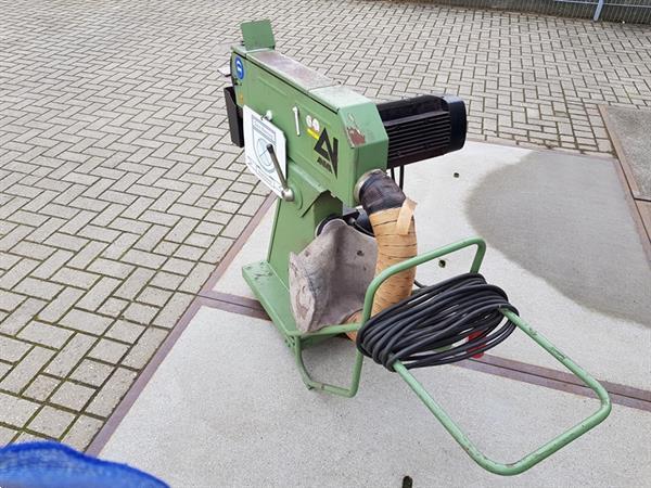 Grote foto bandschuurmachine bandslijpmachine anma bs 20 75 ms met afzuiging in de voet. doe het zelf en verbouw schuurmachines