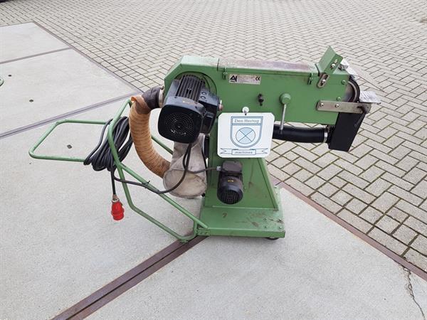 Grote foto bandschuurmachine bandslijpmachine anma bs 20 75 ms met afzuiging in de voet. doe het zelf en verbouw schuurmachines