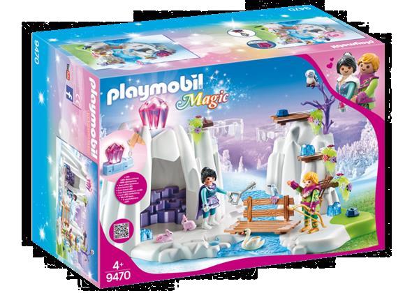 Grote foto playmobil magic 9470 kristallen diamantengrot kinderen en baby duplo en lego