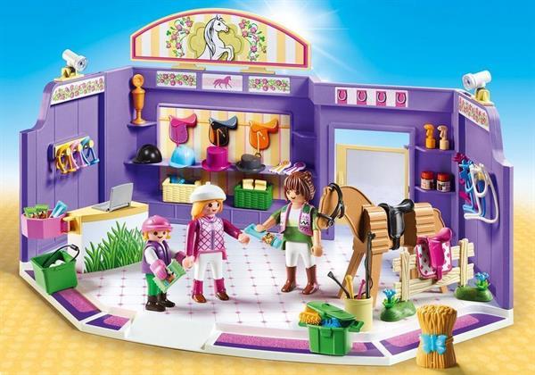 Grote foto playmobil city life 9401 ruitersport winkel kinderen en baby duplo en lego