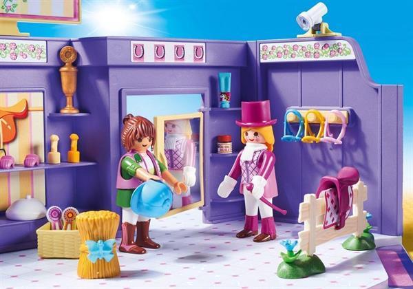 Grote foto playmobil city life 9401 ruitersport winkel kinderen en baby duplo en lego