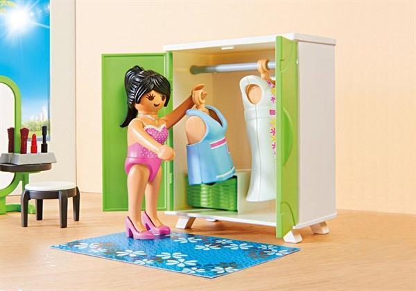 Grote foto playmobil city life 9271 slaapkamer met make up tafel kinderen en baby duplo en lego