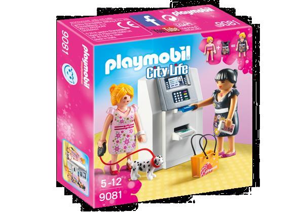 Grote foto playmobil city life 9081 geldautomaat kinderen en baby duplo en lego