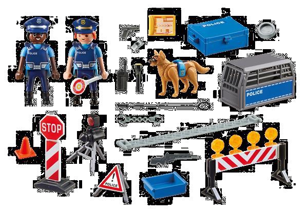 klei verontschuldiging Defecte Playmobil City Action 6924 Politie Wegversperring Kopen | Duplo en Lego