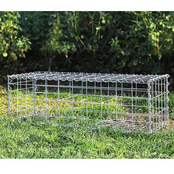 Grote foto schanskorf gabion steenkorf 100 x 95 x 30 cm huis en inrichting woningdecoratie