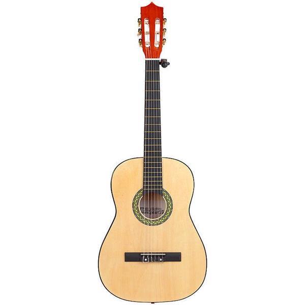 Grote foto akoestische gitaar met accessoires muziek en instrumenten speakers